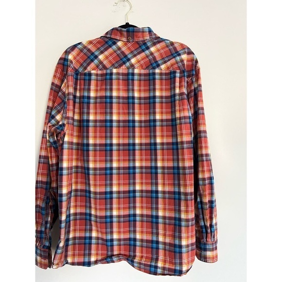 Men’s Duluth Trading Company  Long Sleeved Plaid Shirt Size L - Picture 5 of 5
